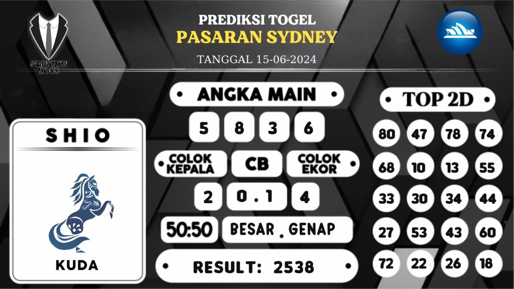 https://prediksibossbg.com/prediksi-boss-togel-sidney-sabtu-15-juni-2024/