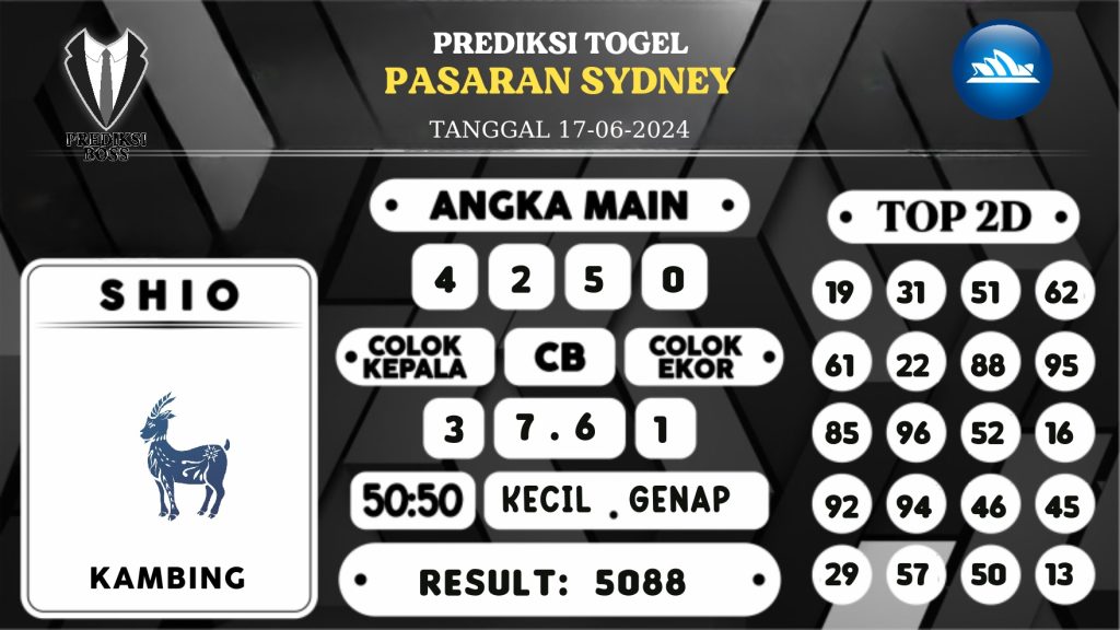 https://prediksibossbg.com/prediksi-boss-togel-sidney-senin-17-juni-2024/