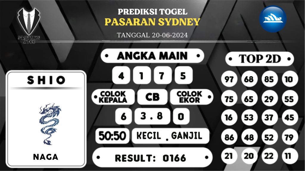 https://prediksibossbg.com/prediksi-boss-togel-sidney-kamis-20-juni-2024/