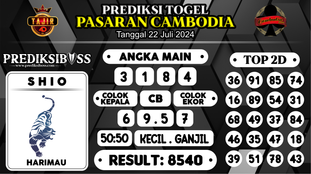 https://prediksibossbg.com/prediksi-boss-togel-cambodia-senin-22-juli-2024/