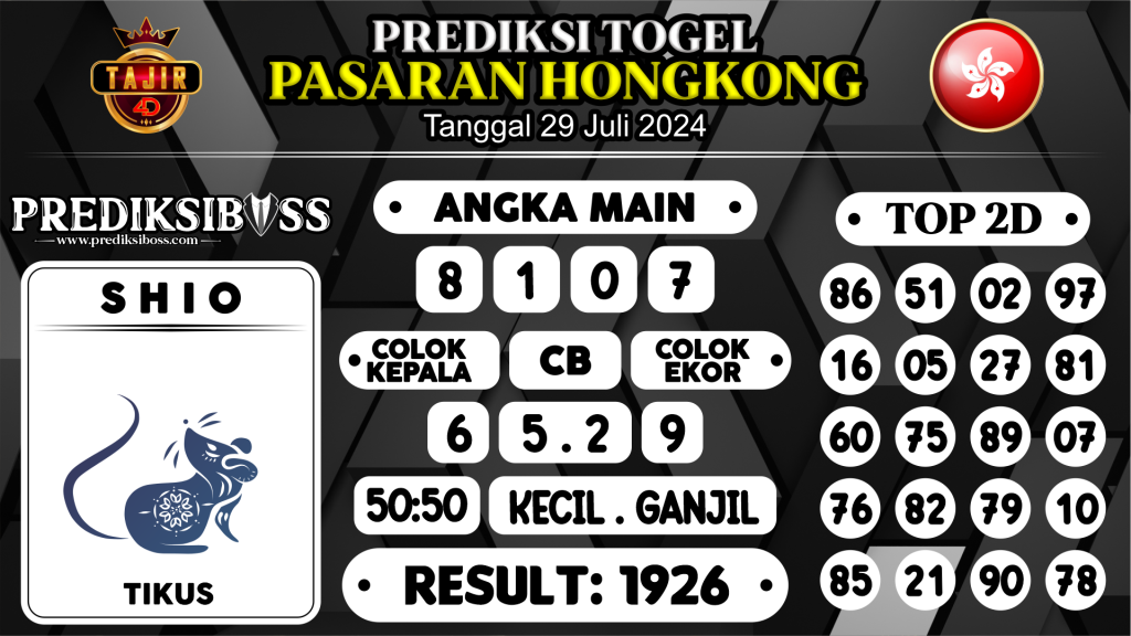 https://prediksibossbg.com/prediksi-boss-togel-hongkong-senin-29-juli-2024/