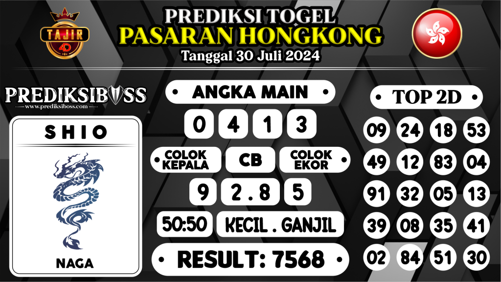 https://prediksibossbg.com/prediksi-boss-togel-hongkong-selasa-30-juli-2024/