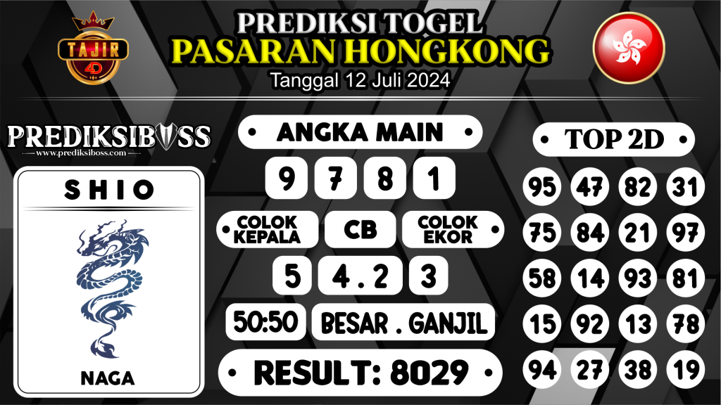 https://prediksibossbg.com/prediksi-boss-togel-hongkong-jumat-12-juli-2024/