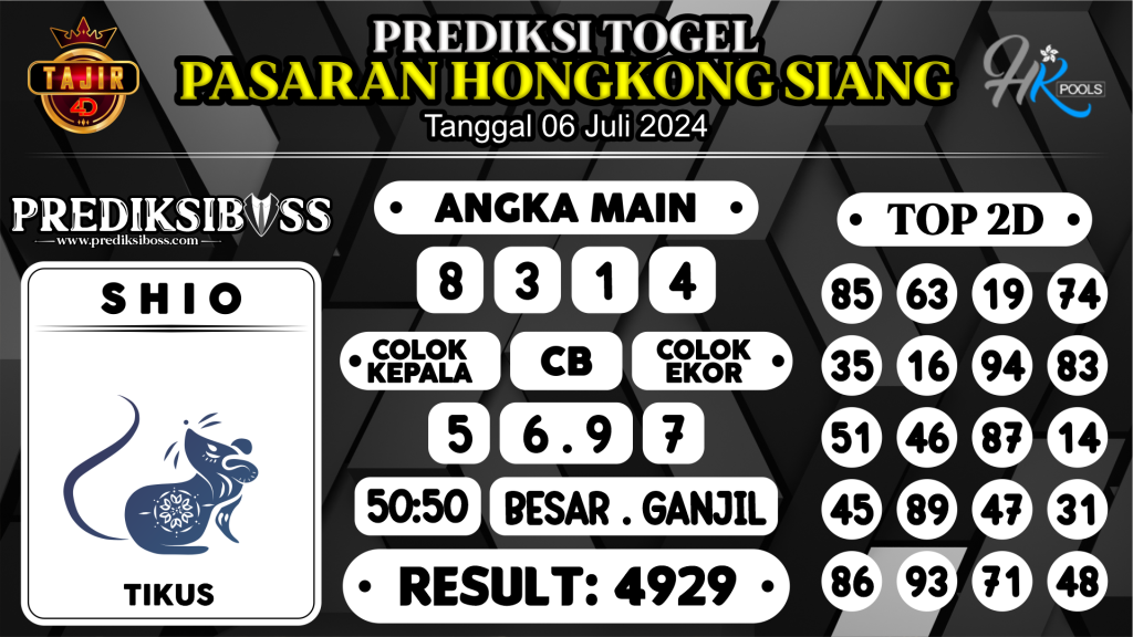 https://prediksibossbg.com/prediksi-boss-togel-hk-siang-sabtu-06-juli-2024/