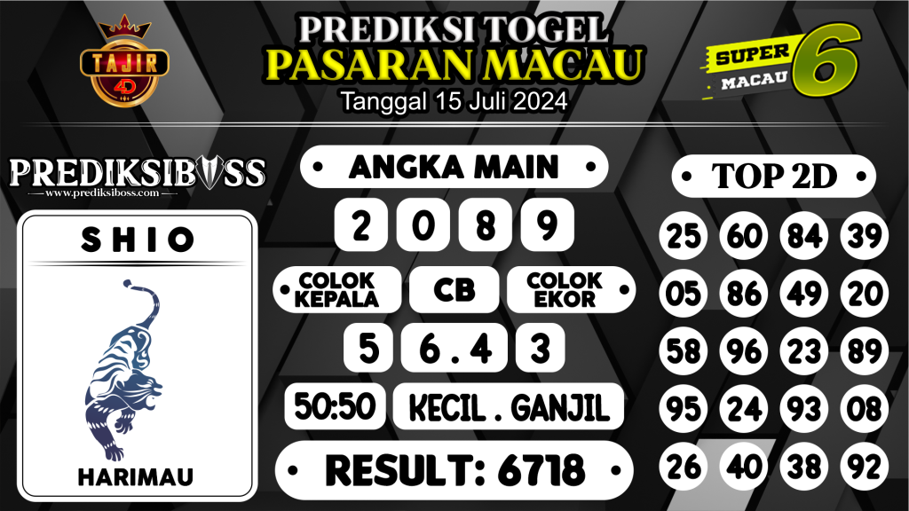 https://prediksibossbg.com/prediksi-boss-togel-macau-senin-15-juli-2024/