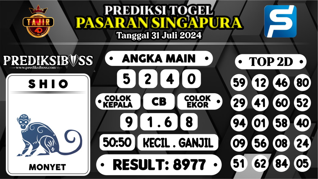 https://prediksibossbg.com/prediksi-boss-togel-sgp-rabu-31-juli-2024/