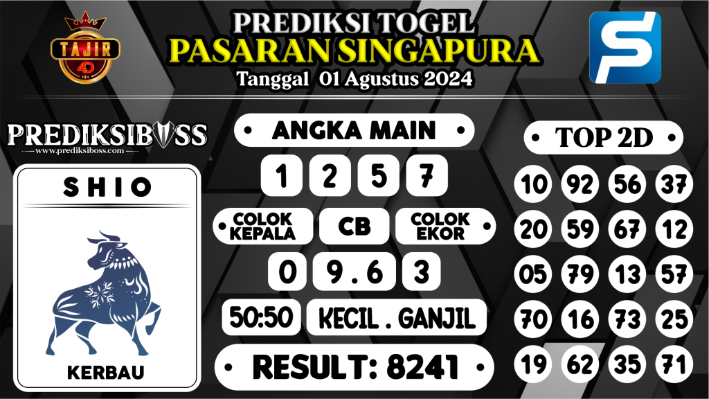 https://prediksibossbg.com/prediksi-boss-togel-sgp-kamis-01-agustus-2024/