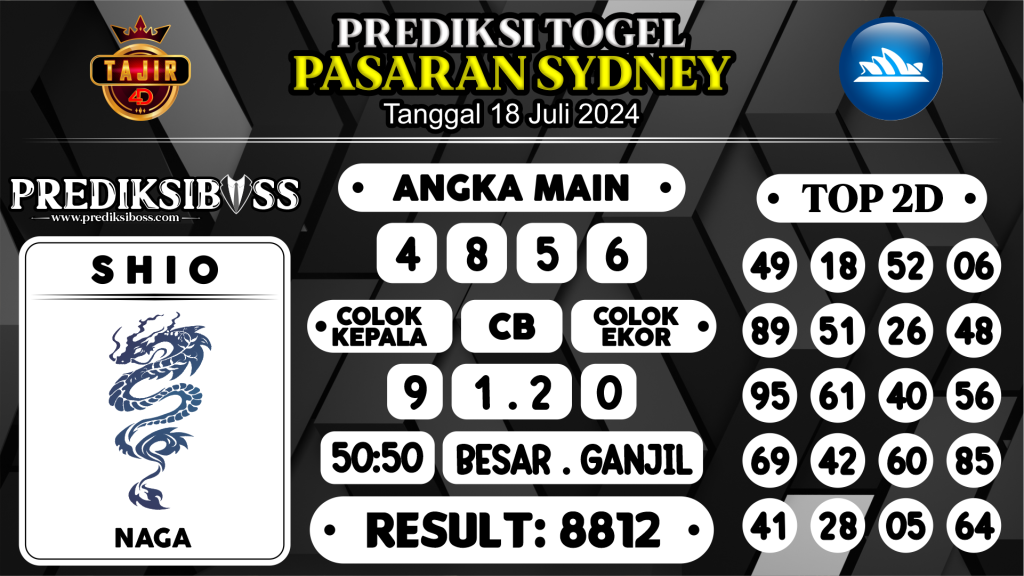 https://prediksibossbg.com/prediksi-boss-togel-sidney-kamis-18-juli-2024/