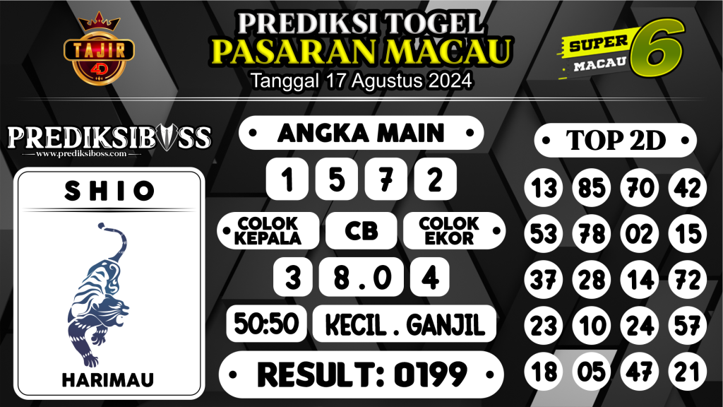 https://prediksibossbg.com/prediksi-boss-togel-macau-sabtu-17-agustus-2024/