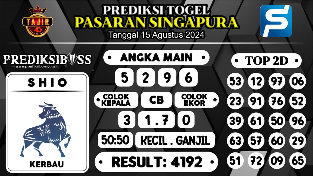 https://prediksibossbg.com/prediksi-boss-togel-sgp-kamis-15-agustus-2024/