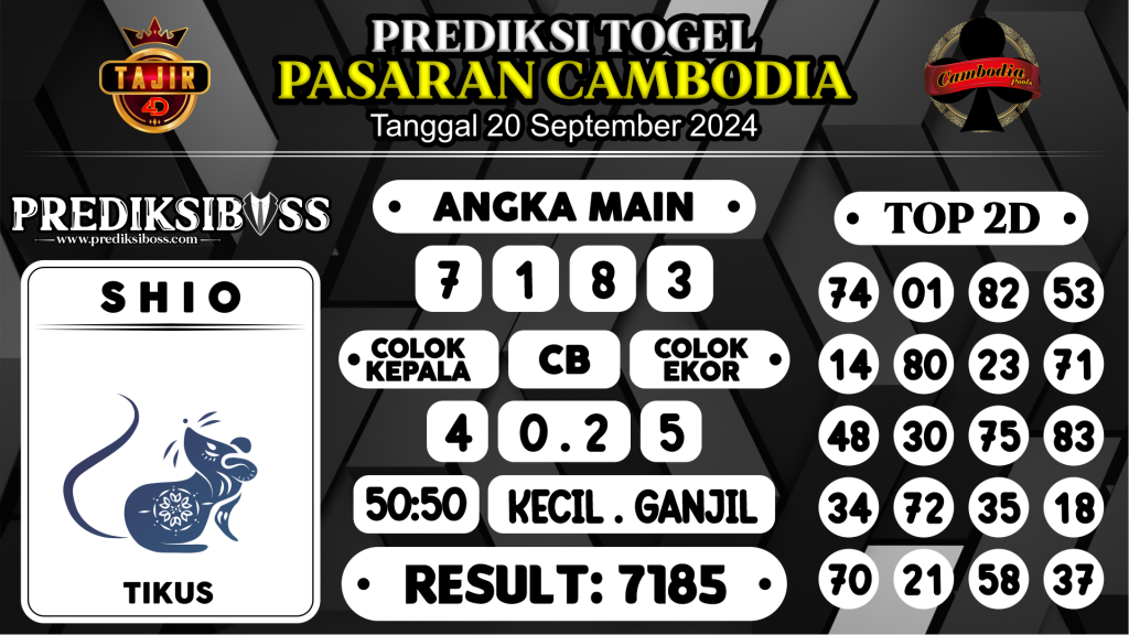 https://prediksibossbg.com/prediksi-boss-togel-cambodia-jumat-20-september-2024/