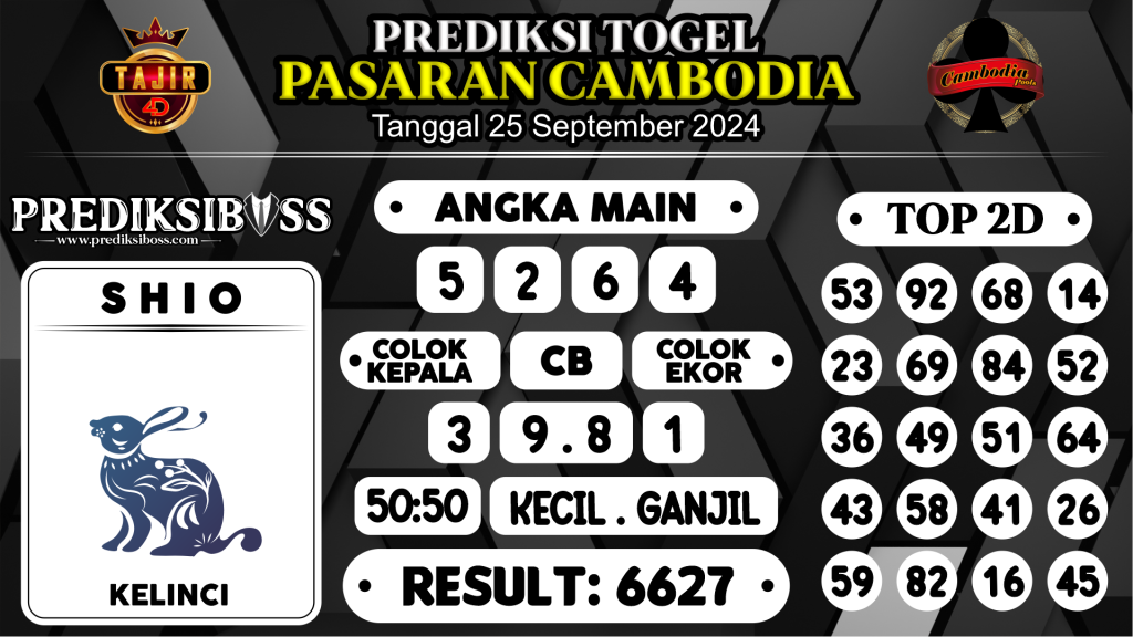 https://prediksibossbg.com/prediksi-boss-togel-cambodia-rabu-25-september-2024/