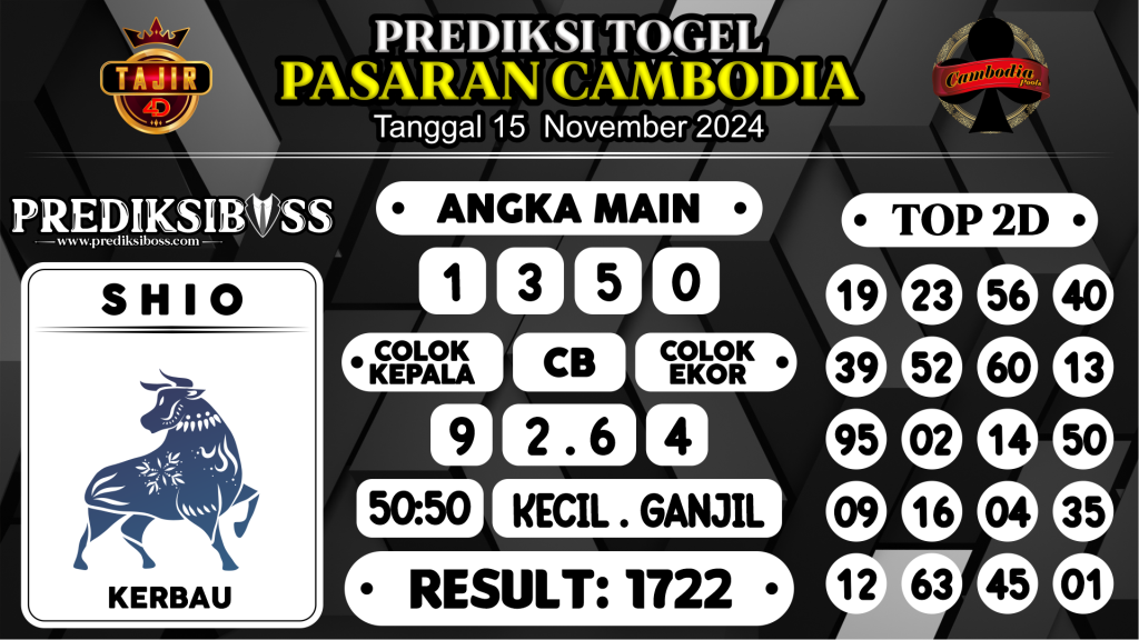 https://prediksibossbg.com/prediksi-boss-togel-cambodia-jumat-15-november-2024/